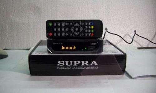 Прошивка для DVB-T2 ресивера Supra SDT-84
